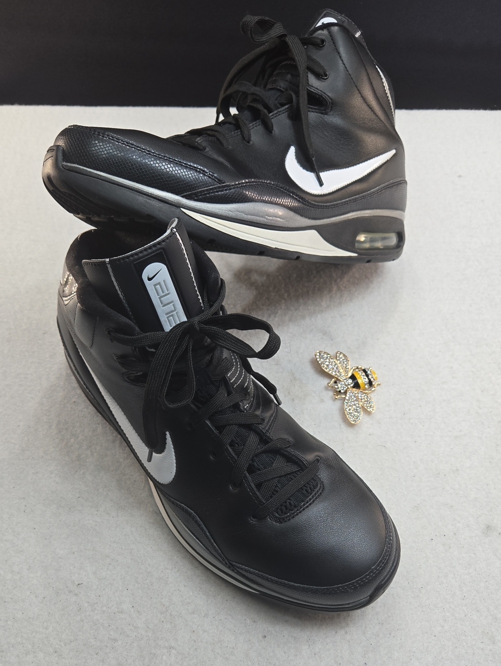 Nike Air Max Closer IV Team Bank (TB) 'Black White' Style Code 324828-011